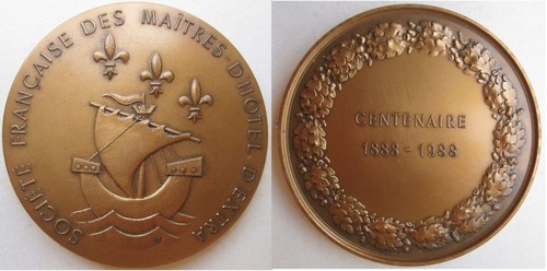 Médaille société française - médaille,