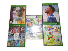 Lot 5 Jeux Xbox One / Xbox 360 – Goat Simulator, FIFA 22, Tokyo 2020, Kinect, ..