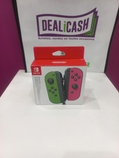 Paire de Manettes Joy Con Gauche Vert Néon Et Droite Rose