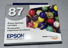 Epson T087020 Brillant Optimzer Pour EPSON R1900 Imprimantes(4 Cartouche Paquet)
