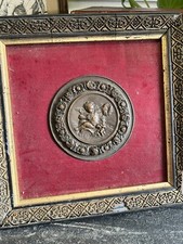 Cadre médaillon napoléon - &,