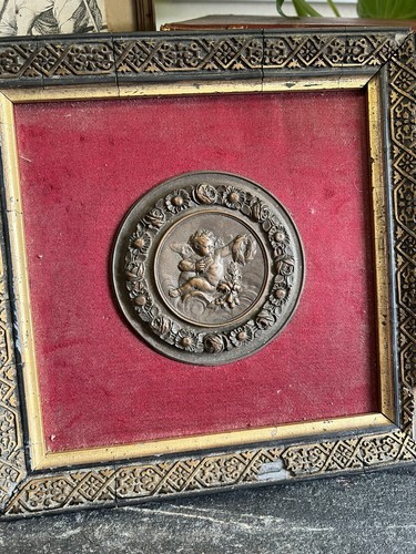 Cadre médaillon napoléon - cadre, &