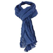 Clj Charles Le Jeune. Chèche. DAKAR, Coton. Bleu de Prusse  - Uni - 