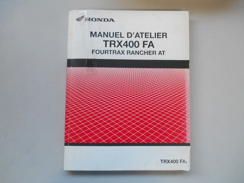 Manuel atelier honda - ,