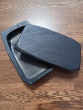 Pierre à encre Ogatsu par Ogoura Suzuri japonais traditionnel en ardoise natu...