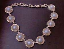 SUBLIME COLLIER BICHE DE BERE - COLLIER PERLES - NECKLACE SIGNED FRENCH DESIGNER