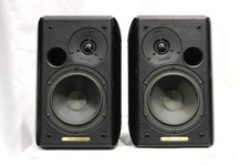 Paire d'enceintes noires Sonus