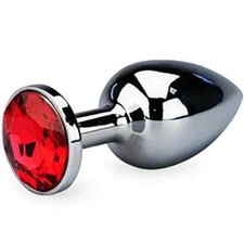 Rosebud plug anal bijou acier