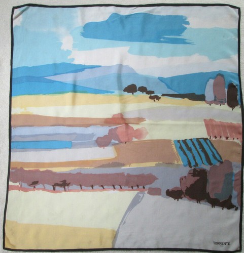 Foulard torrente soie - -foulard,