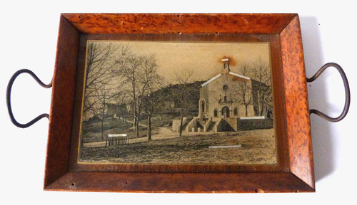 Plateau souvenir xixème - xixème, avec