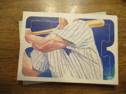 1985 doruss lou gehrig - gehrig, puzzle