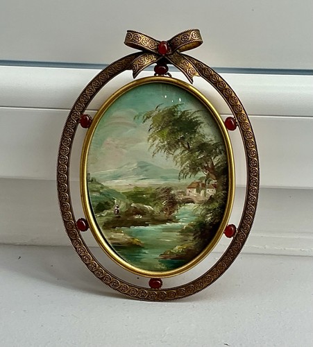 19e paysage italien peinture - paysage,