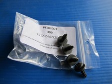 4 Vis tôle TCB de boîtier de trappe de réservoir de carburant pour Peugeot 309