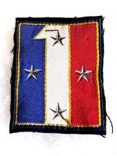 Un insigne tissu militaire "