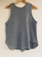 Débardeur Argenté Zara T.S