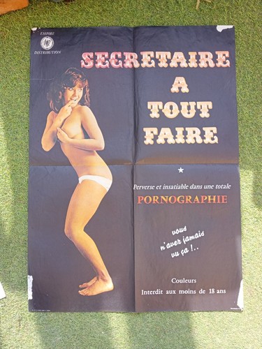Affiche cinéma secretaire - secretaire, a