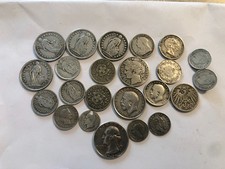 lot de 22 PIECES D ARGENT divers