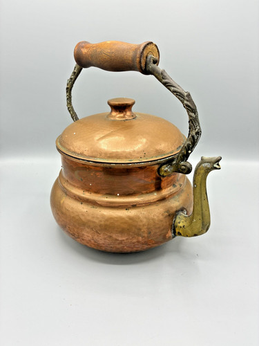 Bouilloire ancienne cuivre - ancienne,