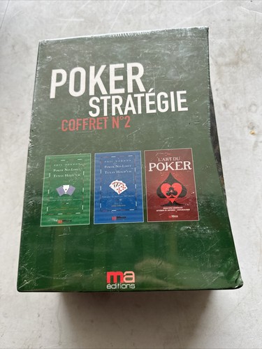 Poker stratégie coffret 2 - poker,