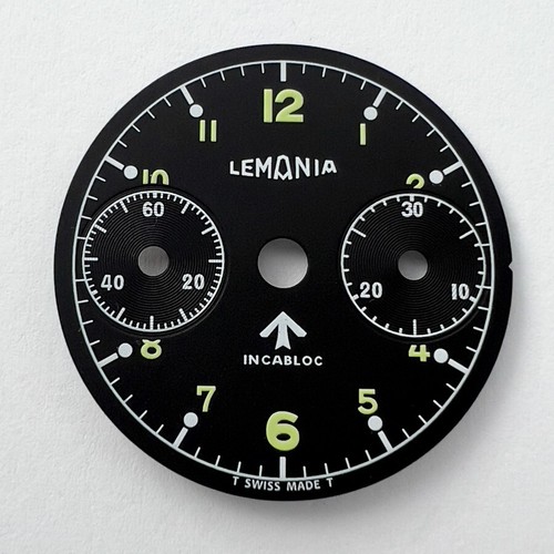 Lemania cal 2220 chrono - -,