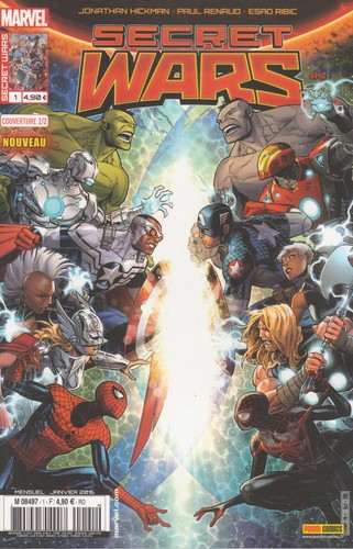 Secret wars couv 2 - couv, 2/2