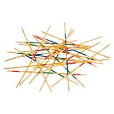 Jeu de Bâtonnets Géant "Mikado" 80cm Naturel