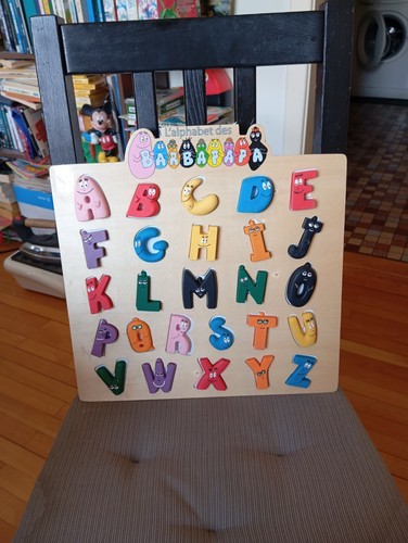 Alphabet des barbapapa - des,