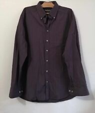 Chemise violette rayée coton classique T40 Marvelis (4501028)