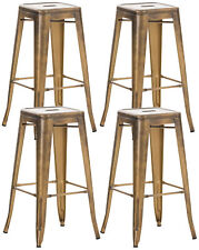 Lot de 4 tabourets de bar