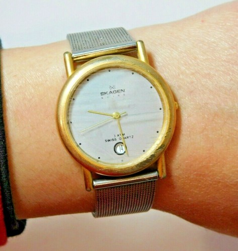 Montre vintage skagen acier - skagen,