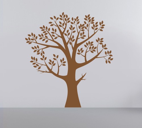 Wall art tree one color - wall, t9