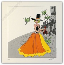 Affiche Sérigraphie Walthéry