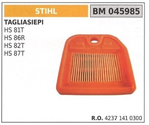 Filtre air stihl - À, pour