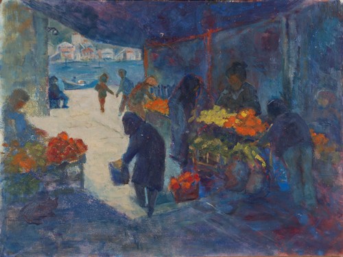 Barbara doyle huile - barbara, (b.1917)