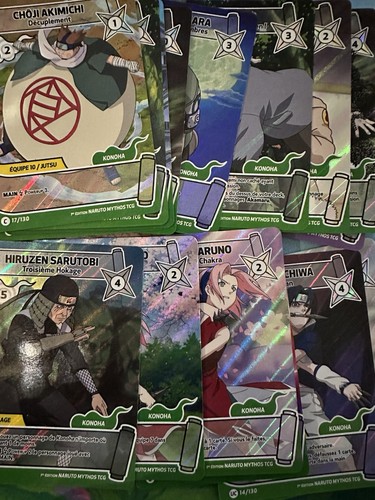 Carte naruto mythos foil - mythos,