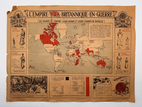 Affiche empire britannique - empire,
