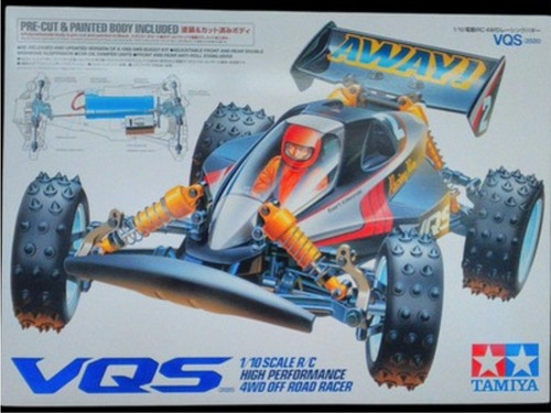 Tamiya electric rc 4wd - 1/10,