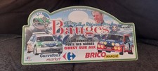 Plaque Rallye RAGNOTTI Renault 5 Turbo Maxi Peugeot 306 Maxi Plate 