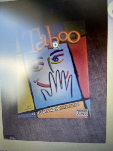 Jeu société taboo - société,