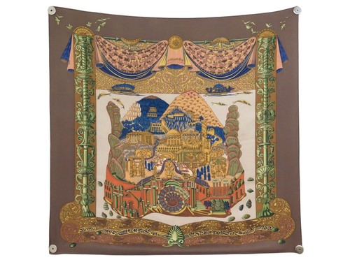 Vintage foulard hermes - foulard,