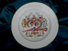 Assiette Commémorative du Mariage Du Prince Charles Et De Lady Diana