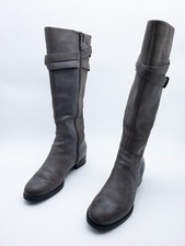 ECCO Bottes pour Femme D'Équitation à Tige Cuir Gris Taille 40 Eu Art 22568-80