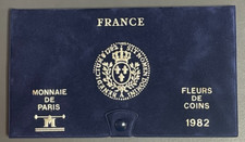 FDC. France. Beau coffret Monnaie de Paris Fleurs de coins 1982