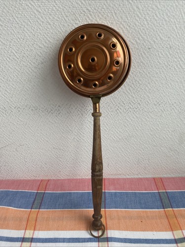 Ancien chauffe lit braise - chauffe,