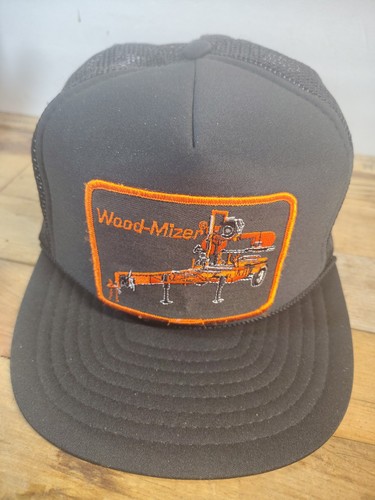 Wood mizer hat 90s trucker - wood-mizer,