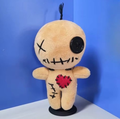 Peluche poupée vaudou 15cm - poupée,