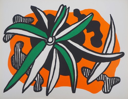 Fernand leger la fleur - :,