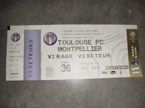Ticket football toulouse - ticket,