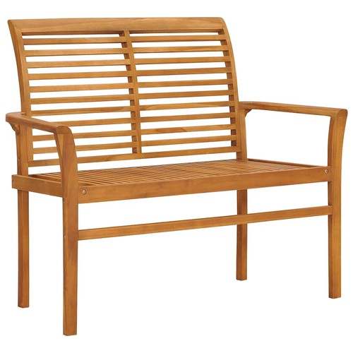 Bois teck solide banc - bois,