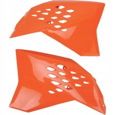 BOUCHONS DE RADIATEUR KTM SX '07-'08, EXC '08 COULEUR ORANGE KT04